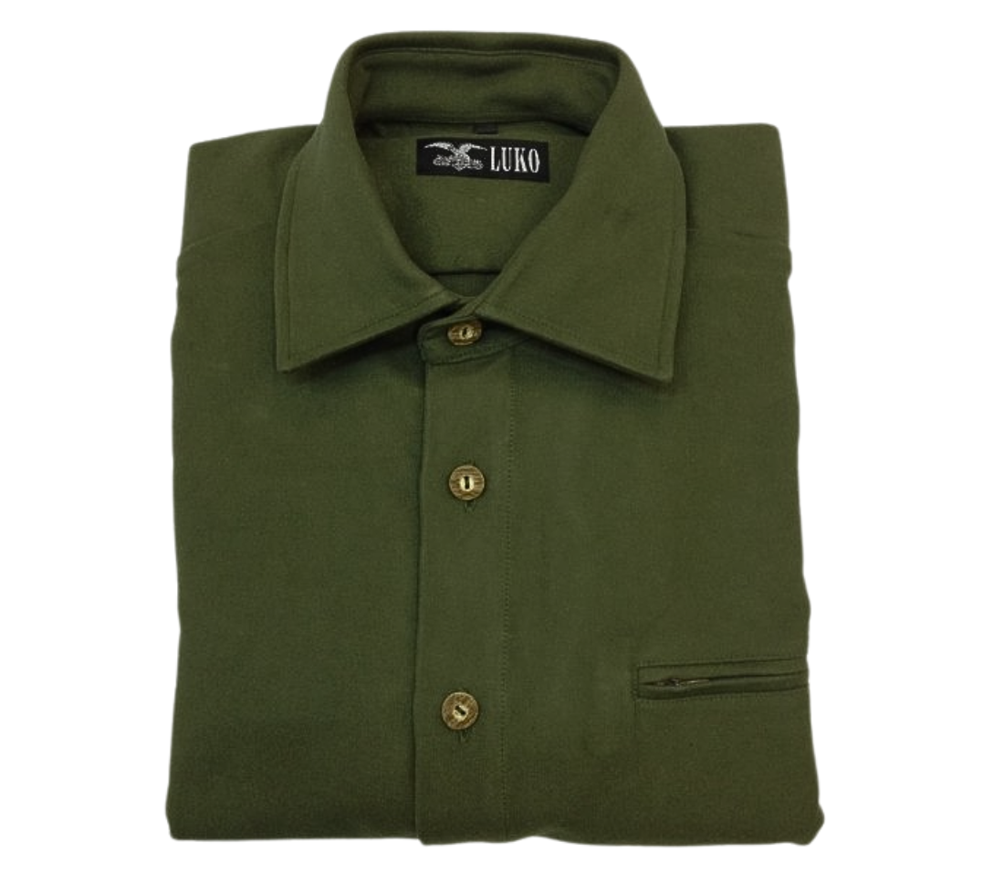 zelená dyftýnová košile - Luko