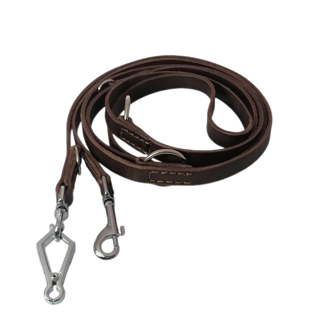 zkracovací vodítko z ploché kůže - KK