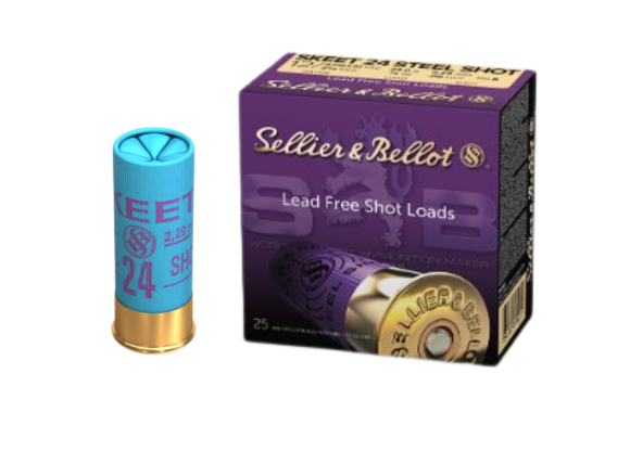 12 x 70 SKEET Steel 24 g - Sellier & Bellot