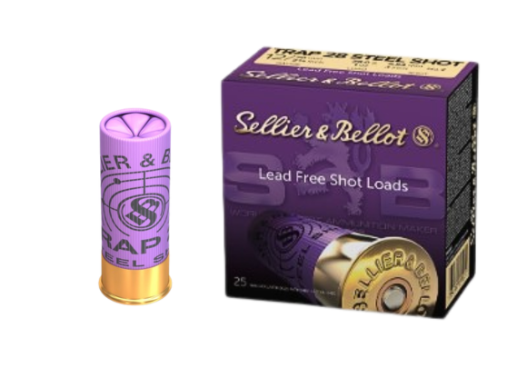 12 x 70 TRAP Steel 28 g - Sellier & Bellot