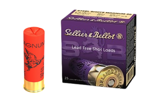 12 x 76 Magnum Steel Shoot 39g - Sellier&Bellot