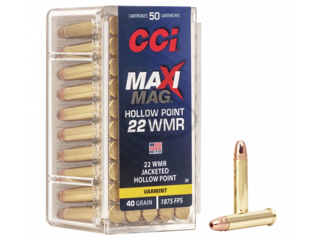 22 WMR CCI HP - 2,6 g