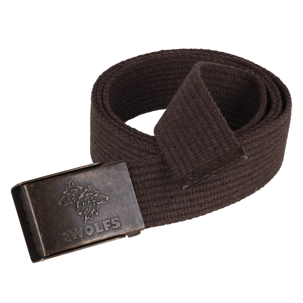 opasek WILD hnědý - 2WOLFS