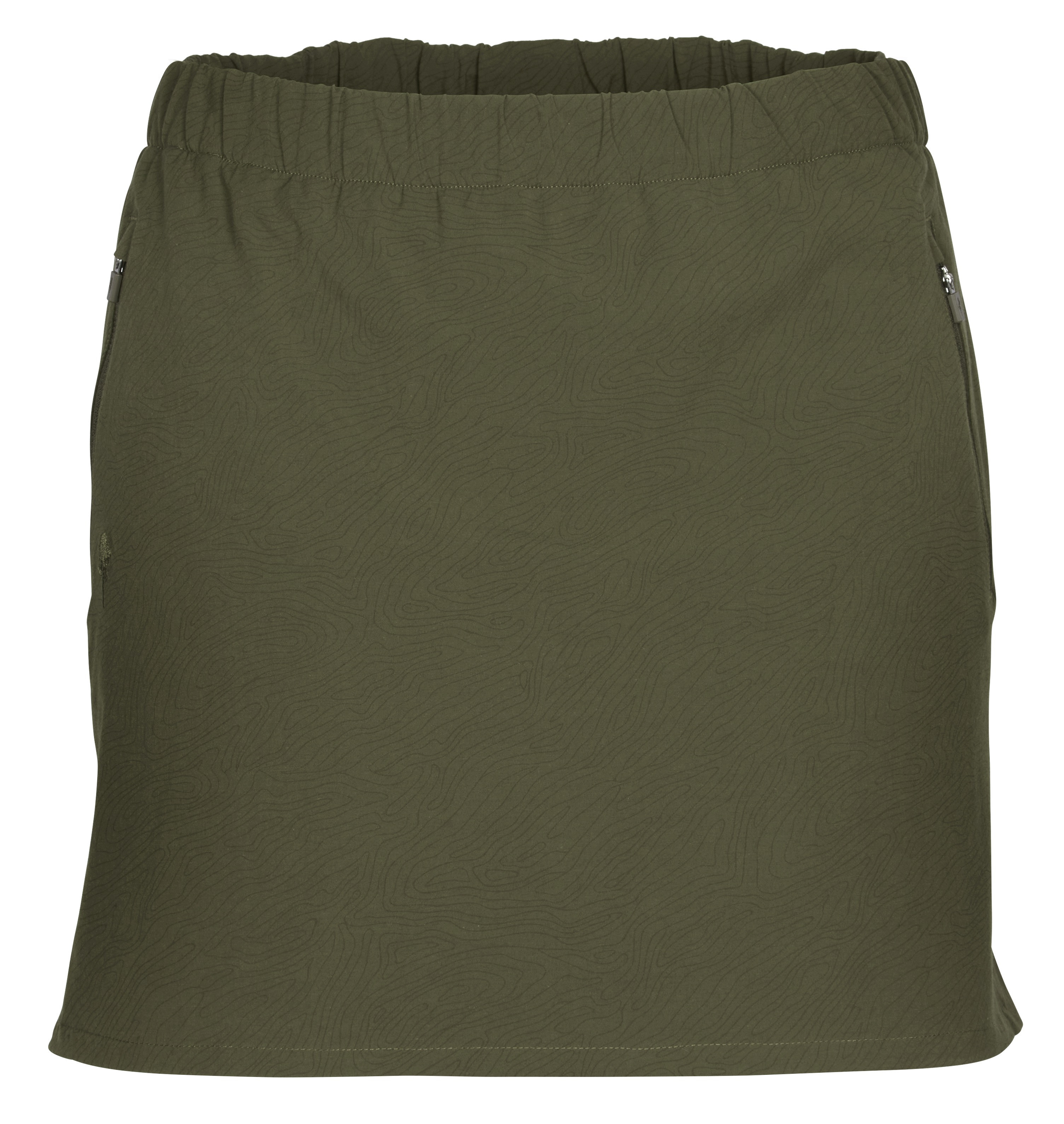 sukně Everyday Travel Topografic - Pinewood