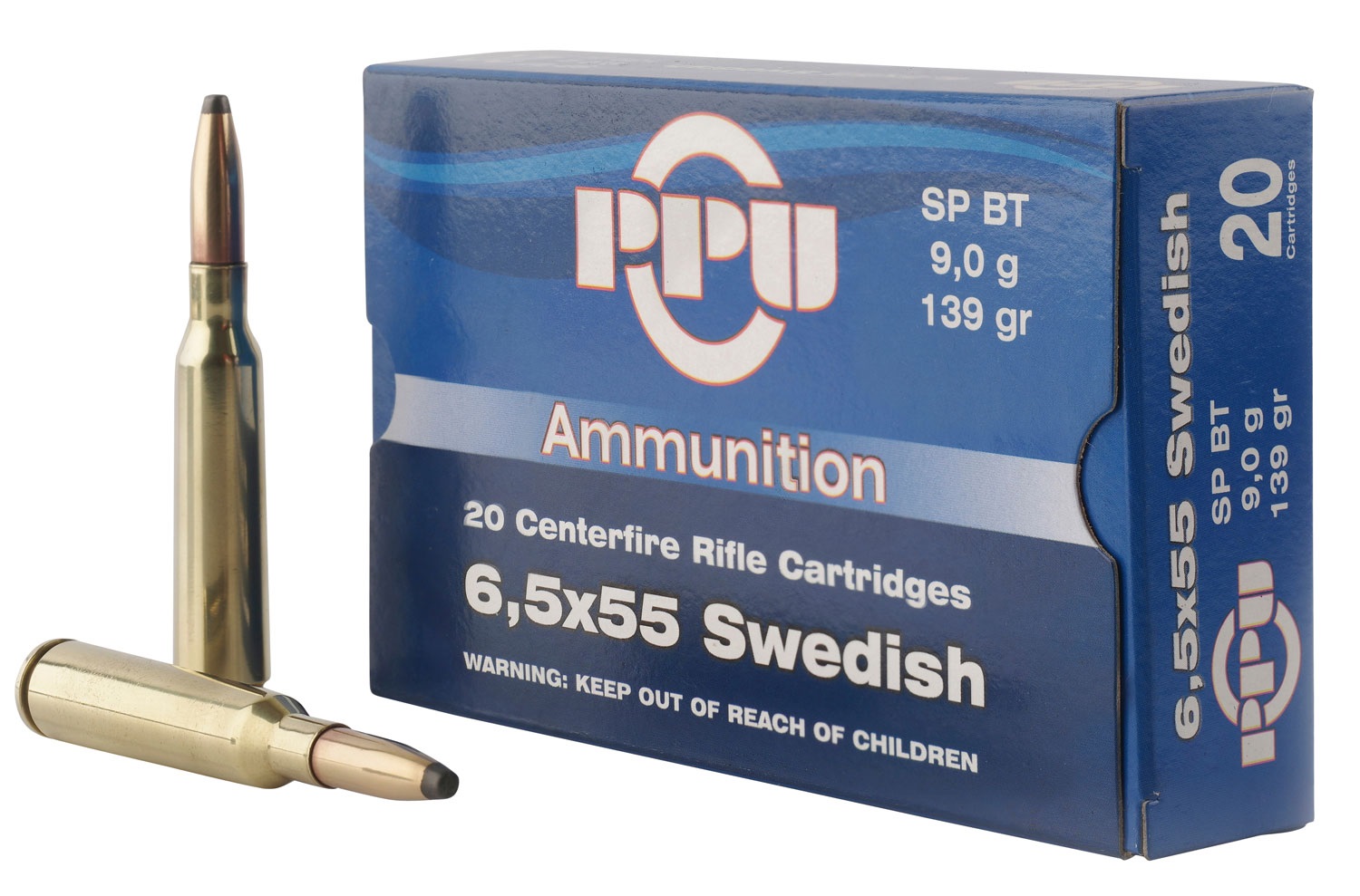 6,5 x 55 SE PPU SP - 9 g