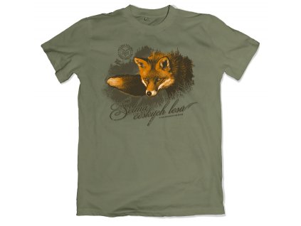 tričko - Liška - Bad Badger