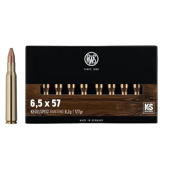 6,5 x 57 RWS KS - 8,2 g