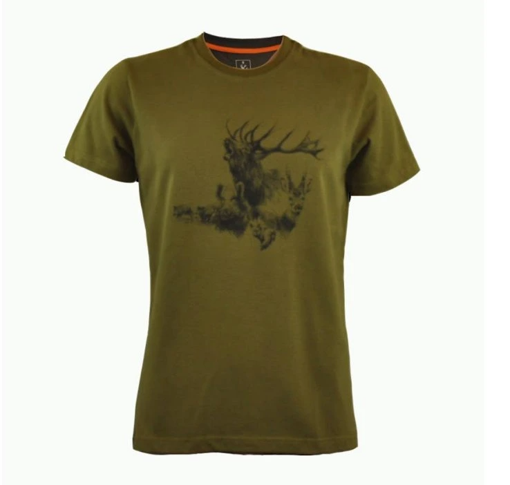 dětské tričko C.I.T. khaki - Zvěř