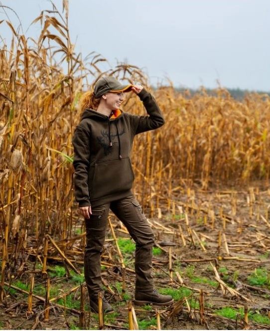 dámské kalhoty khaki - C.I.T.