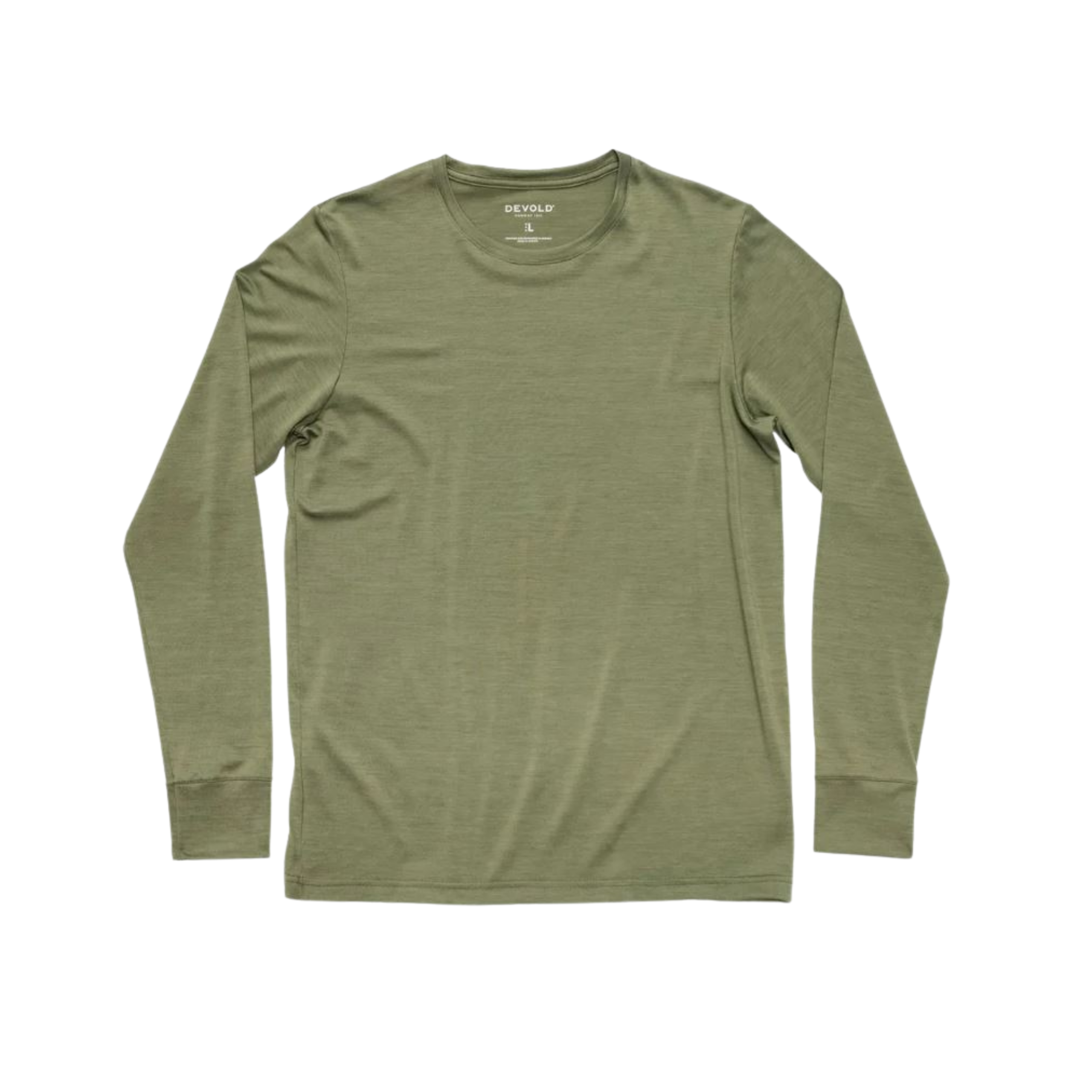 merino triko Devold Classic Lichen dlouhý rukáv