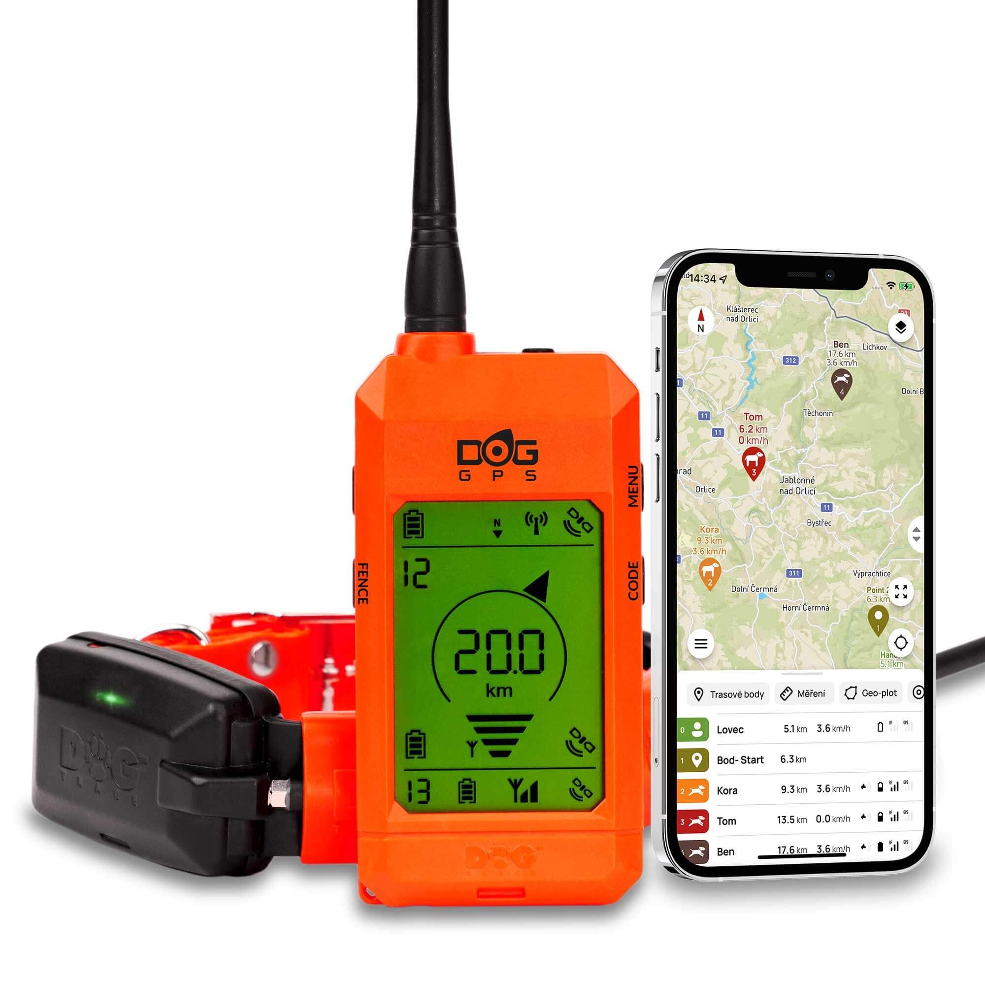 vyhledávací zařízení pro psy DOG GPS X30 - Dogtrace