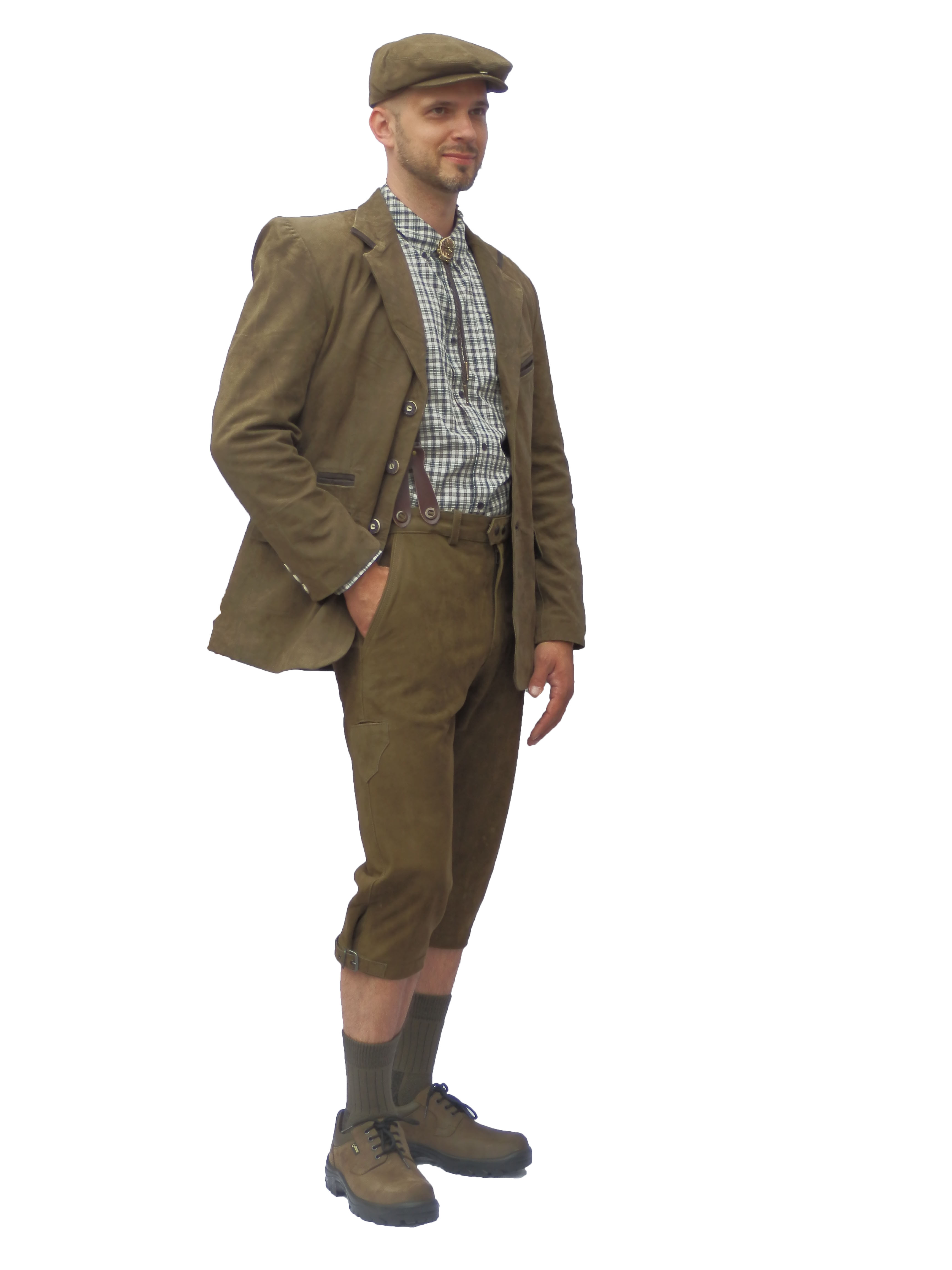 kožené golfky OLIVE