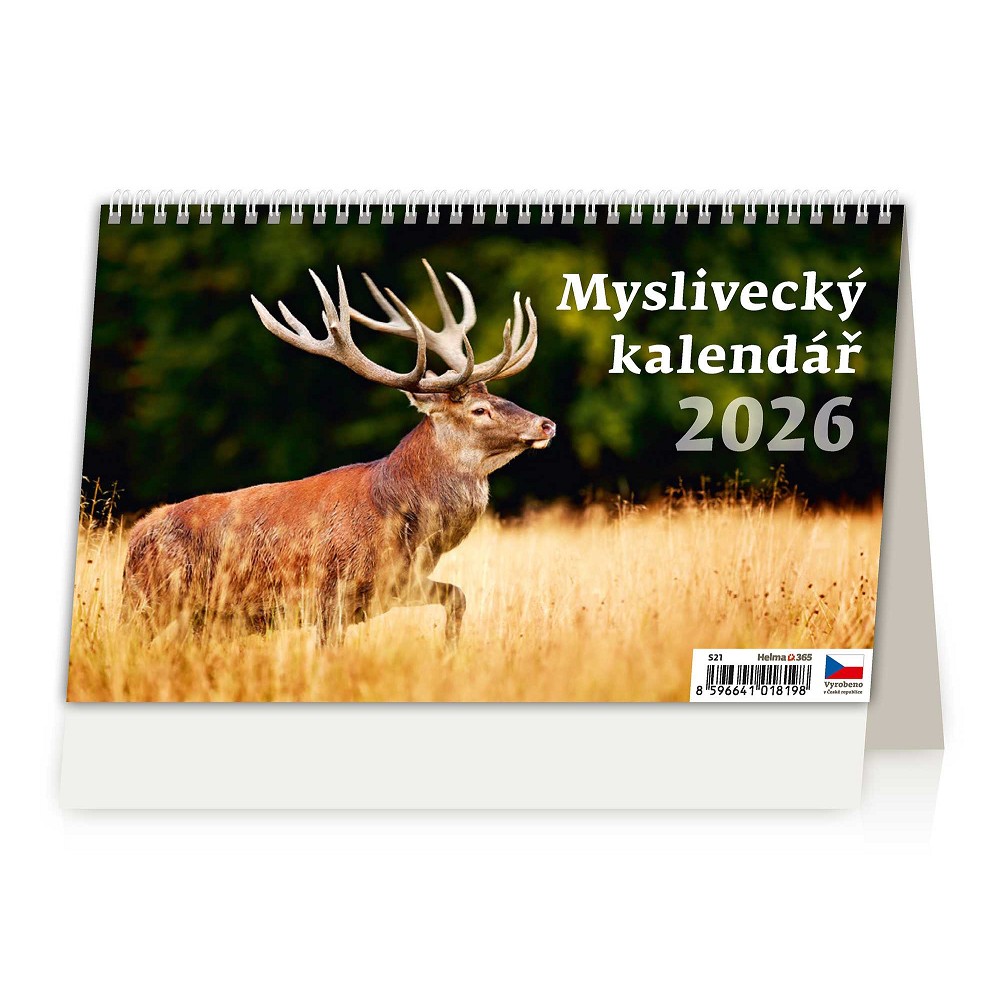 stolní Myslivecký kalendář 2026