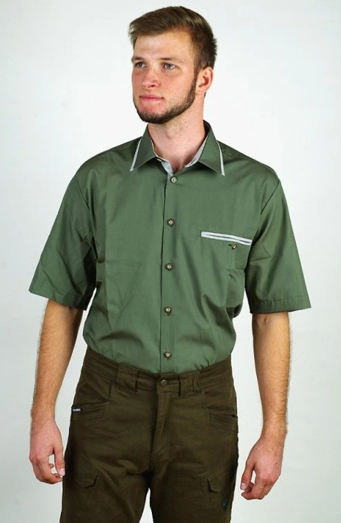 myslivecká košile s výpustkovou kapsičkou - LUKO