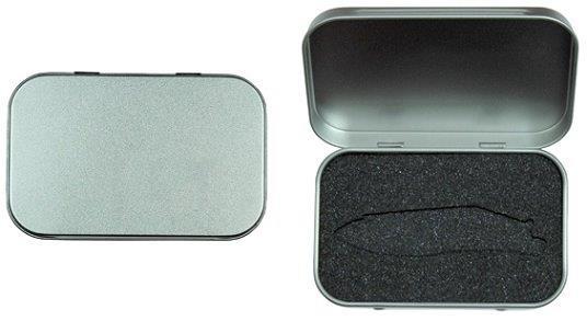 kovová krabička na nůž - Mikov