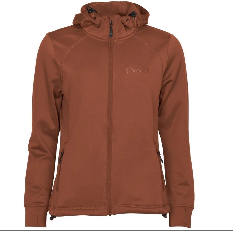 mikina Finnveden Hoodie Ladies Terracotta - Pinewood