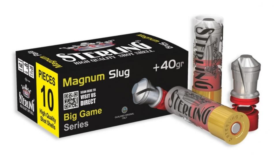 12 x 76 Magnum Slug 40g - Sterling