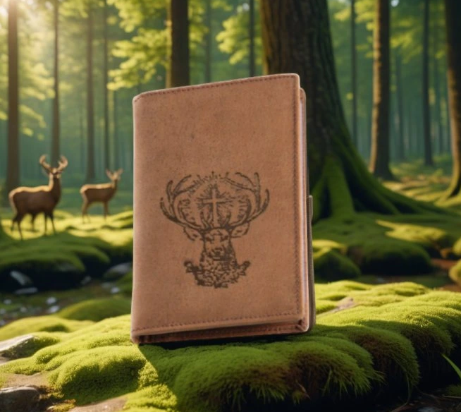 pouzdro na doklady sv. hubert - Zamlinský