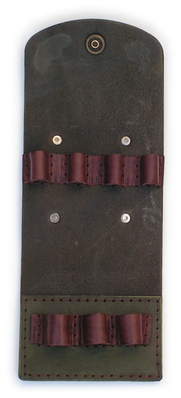 pouzdro na náboje zelené 4K+3B - Slavík