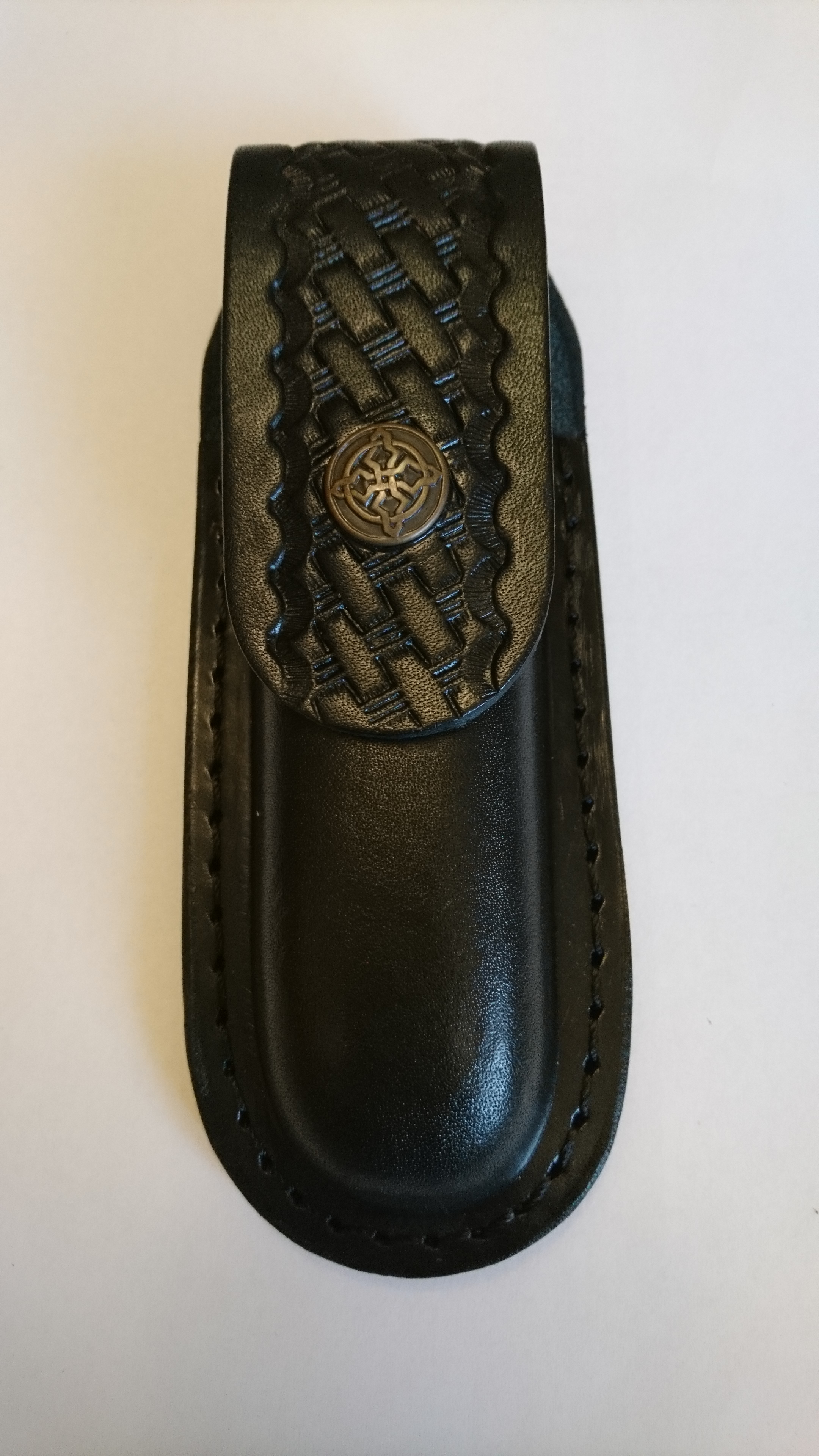 kožené pouzdro na nůž motiv II - 13 cm