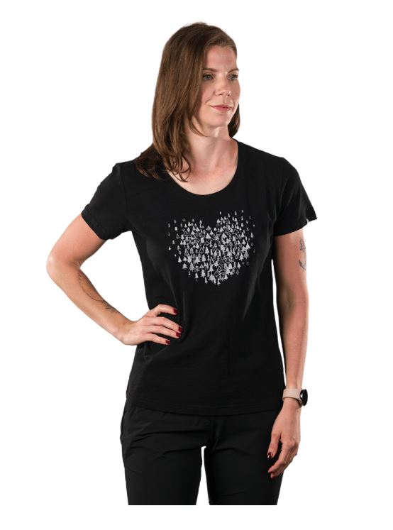 dámské tričko Quick-Dry INES Black - Northfinder